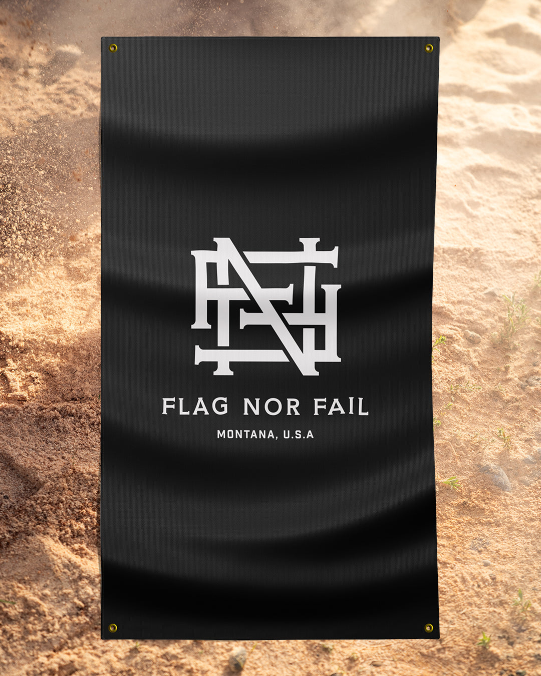 MONOGRAM FLAG