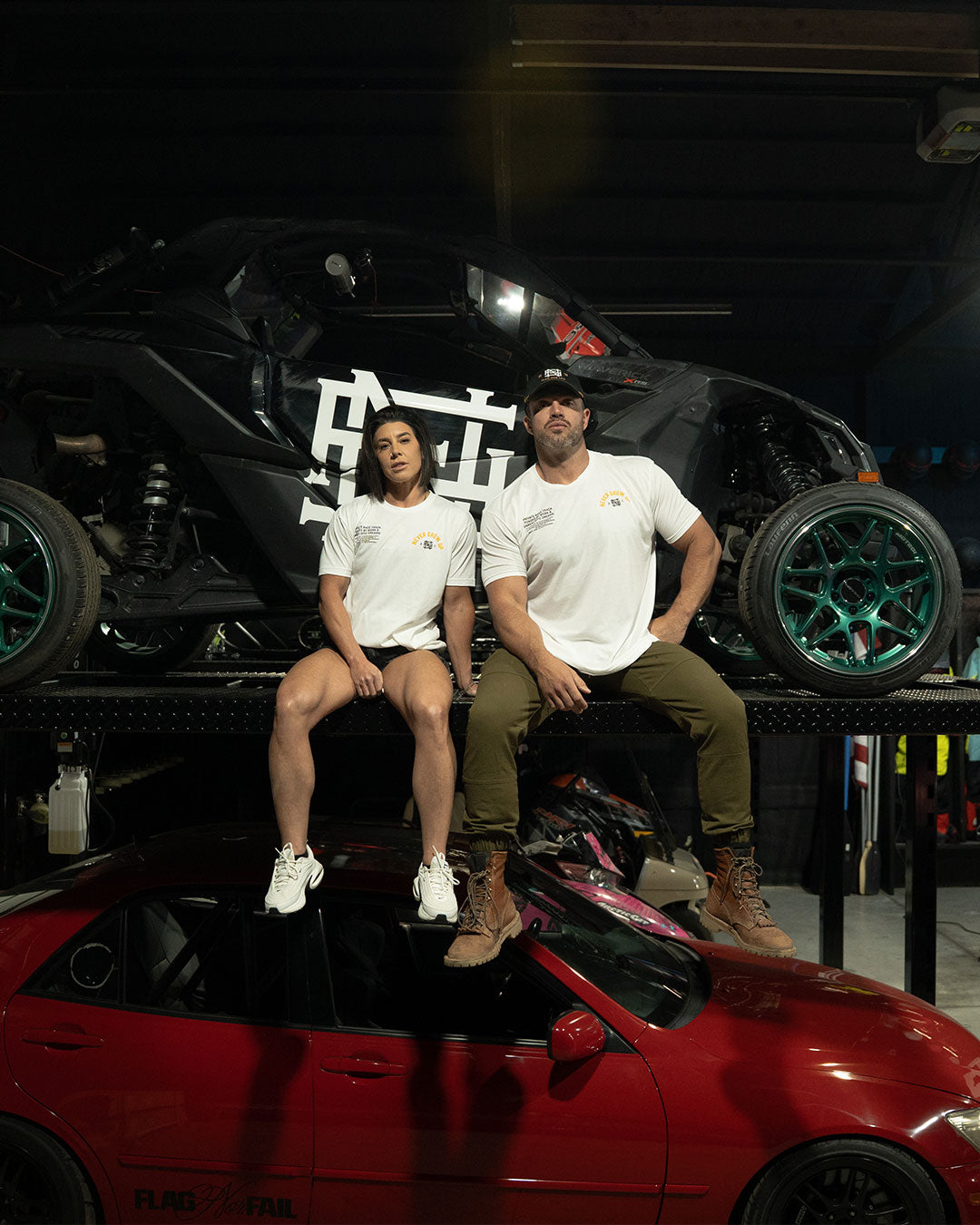 NEVER GROW UP RACE TRACK - TEE