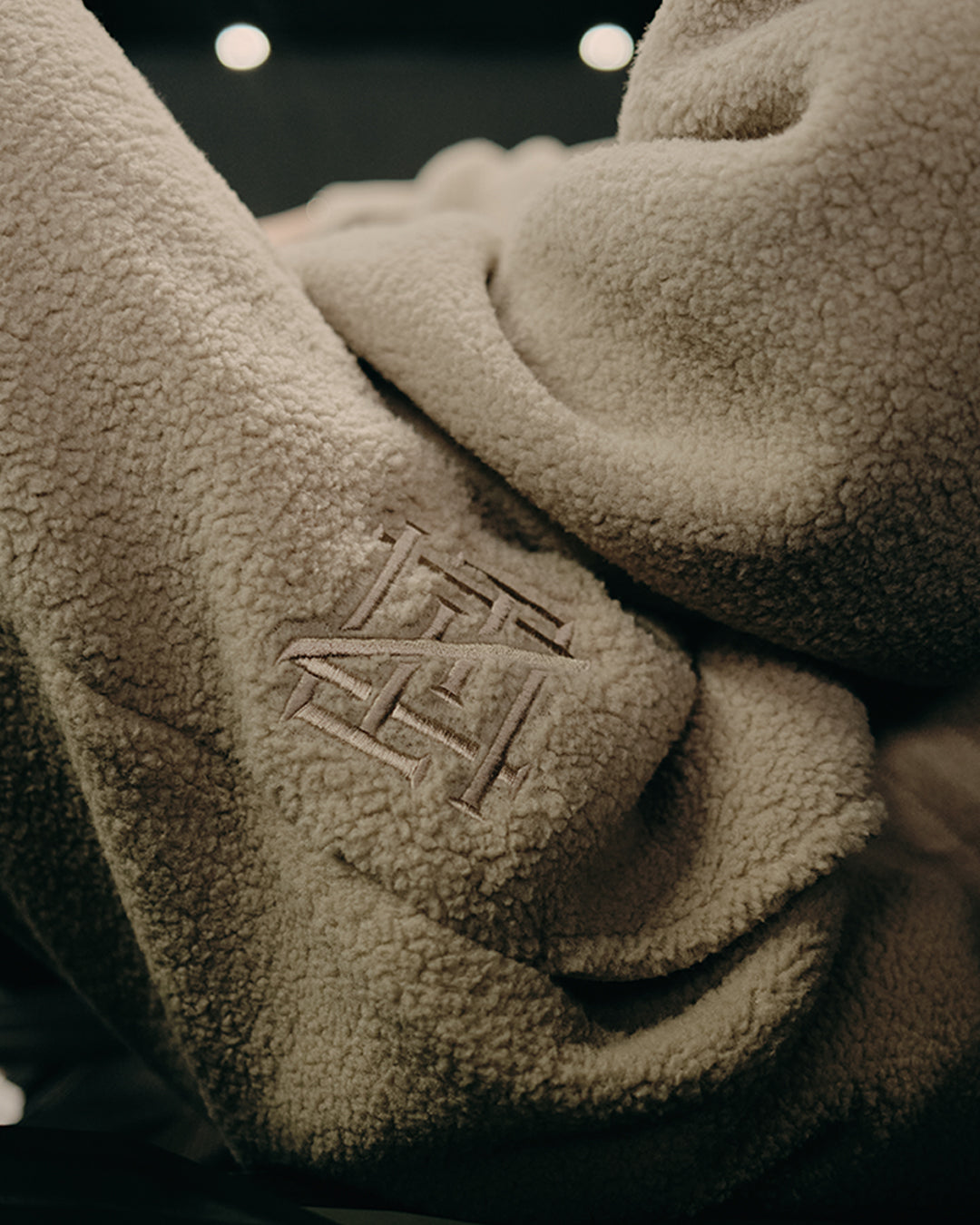 WOMENS OVERSIZED SWEATPANTS - SHERPA