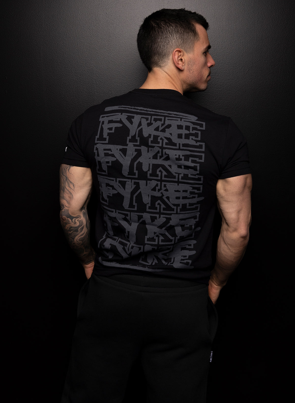 FYKE 2.0 TEE - BLACK