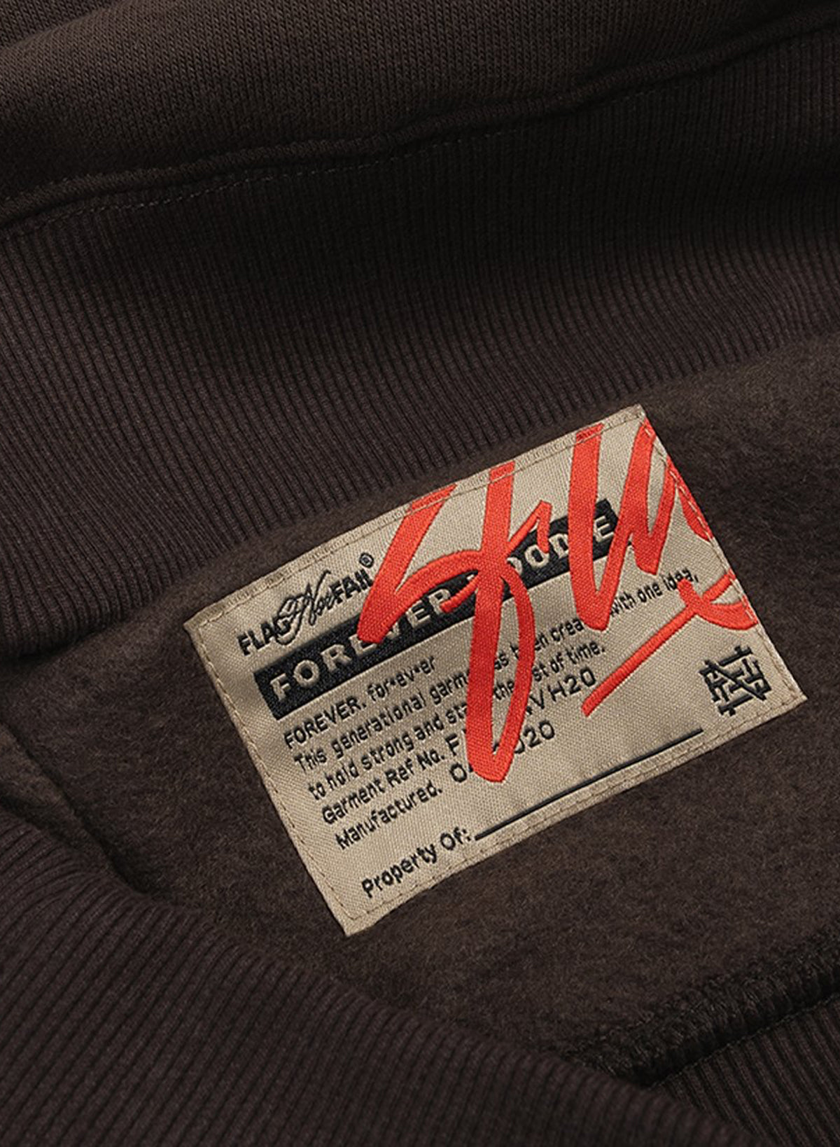 FOREVER HOODIE - ASH