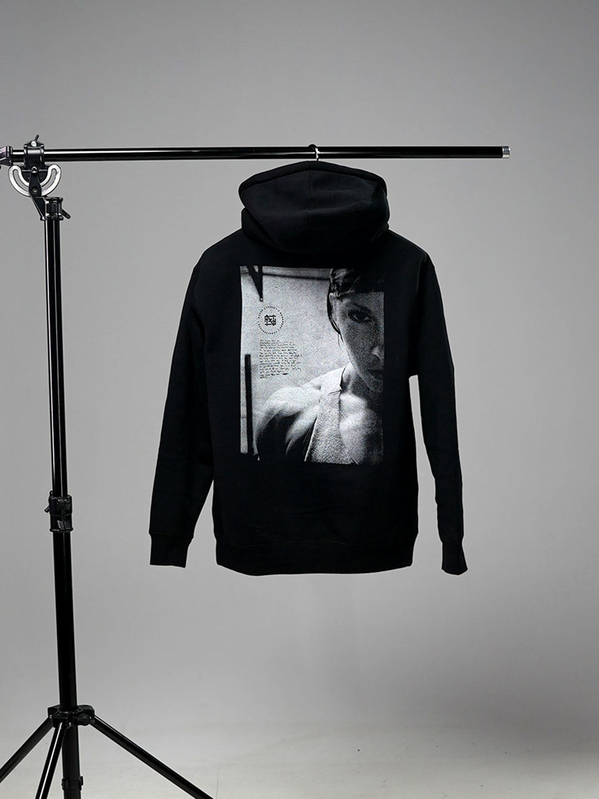 NOW MORE THAN EVER HOODIE- BLACK