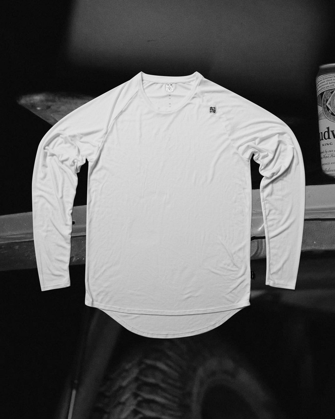 MOTO LONG SLEEVE - WHITE