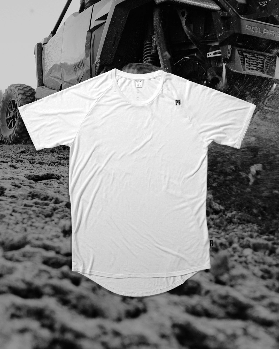 MOTO TEE - WHITE