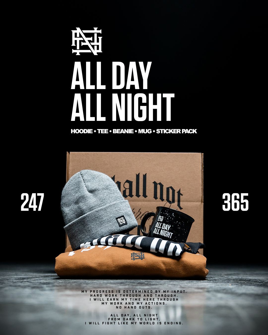 ALL DAY ALL NIGHT GRAPHICS BOX