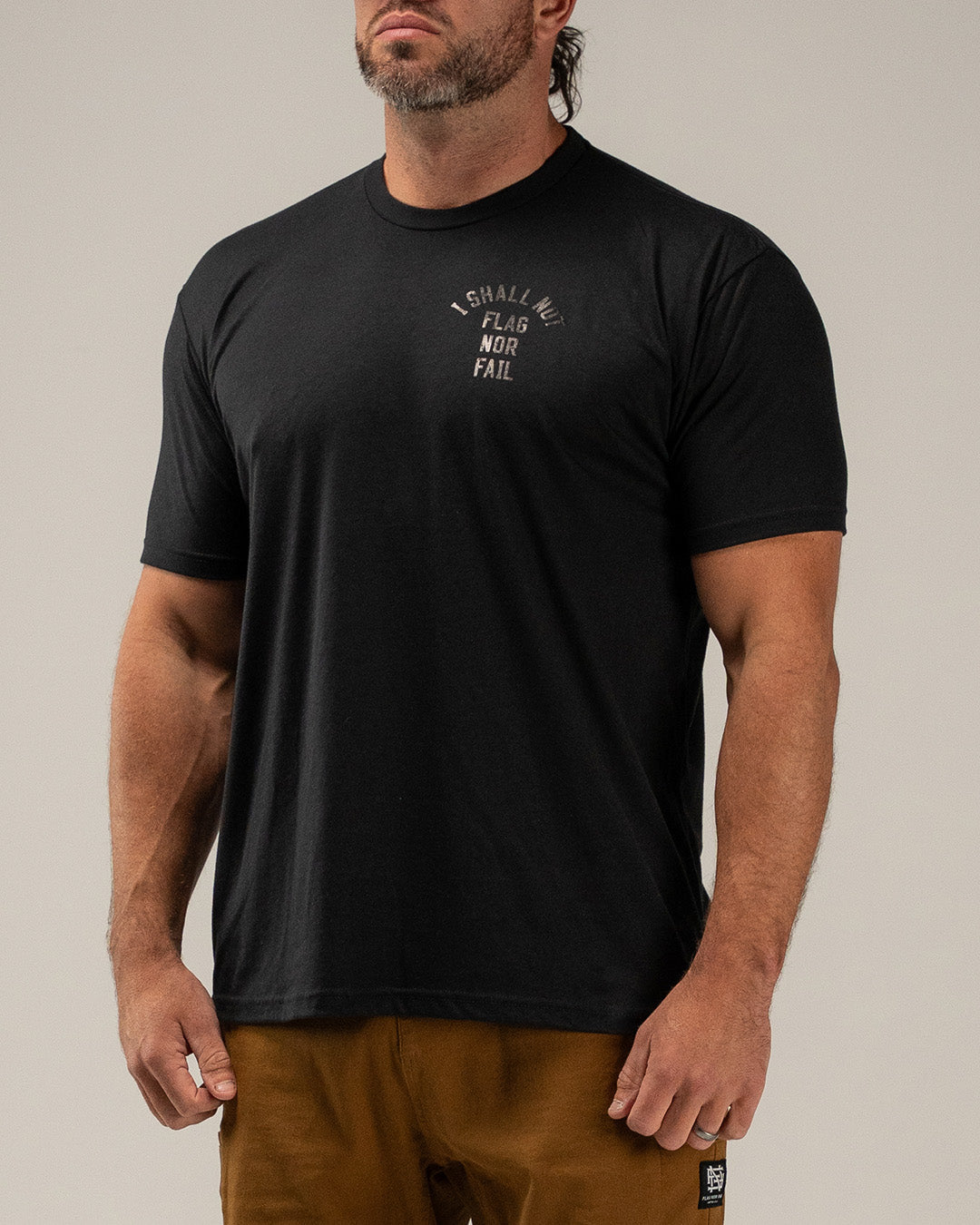 ANTHEM TEE - BLACK/BLACK