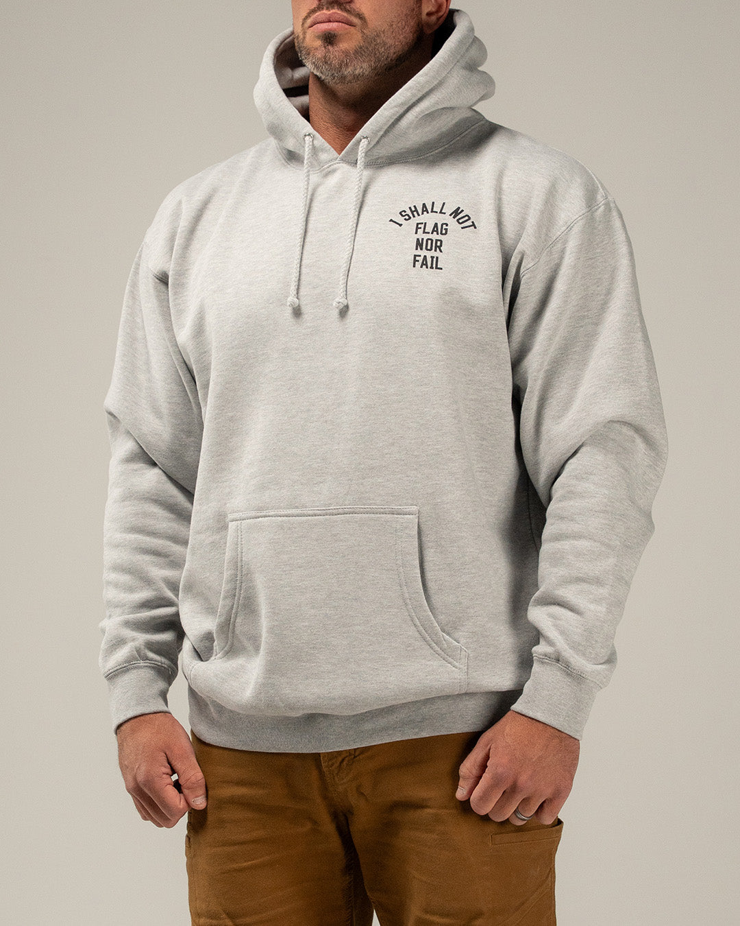 ANTHEM HOODIE - HEATHER GREY