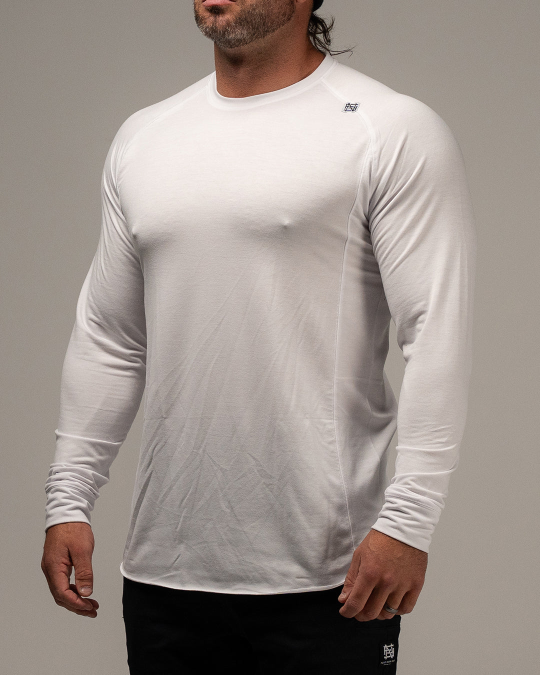 CORE LONGSLEEVE - WHITE