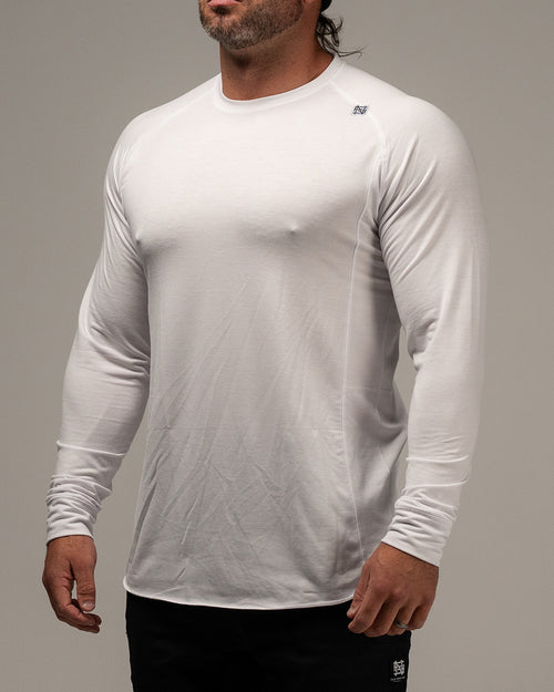 CORE LONGSLEEVE - WHITE