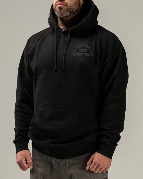 FREEDOM HOODIE - BLACK