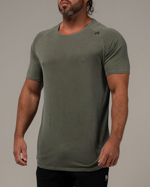 MOTO TEE - OLIVE