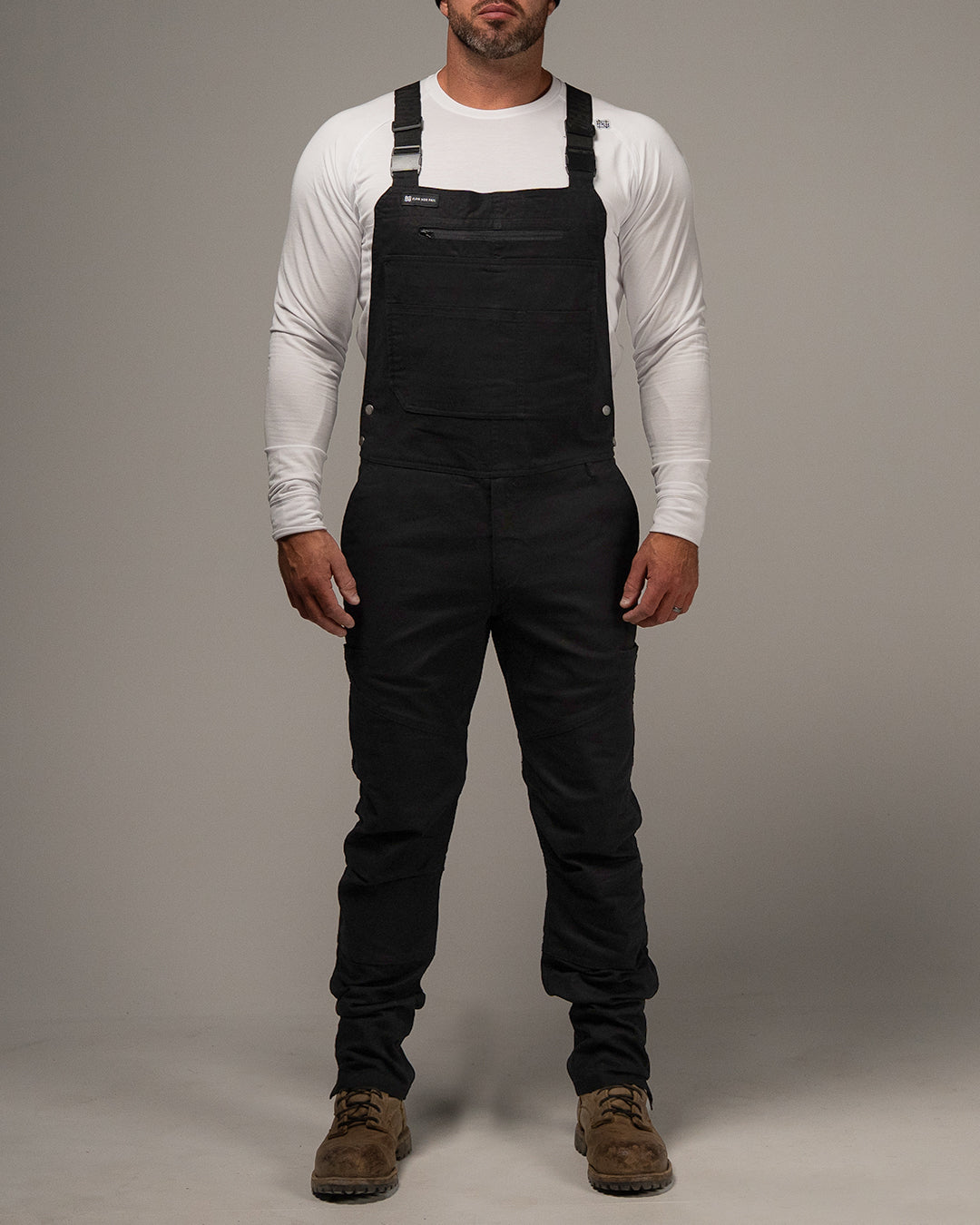 FOREVER OVERALLS - BLACK