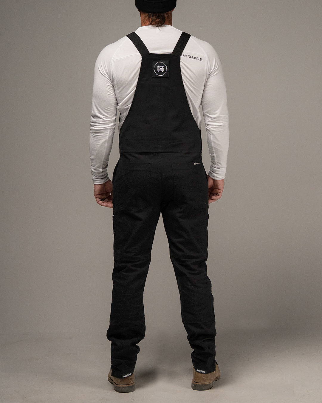 FOREVER OVERALLS - BLACK