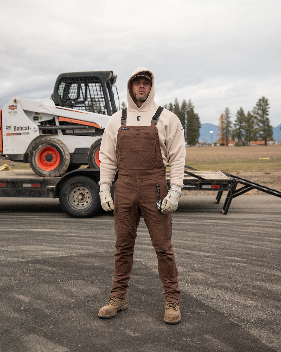 FOREVER OVERALLS - CHOCOLATE