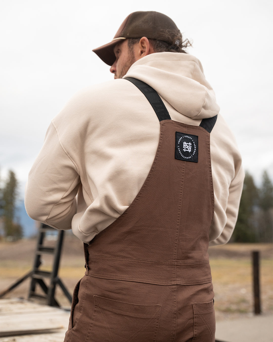 FOREVER OVERALLS - CHOCOLATE