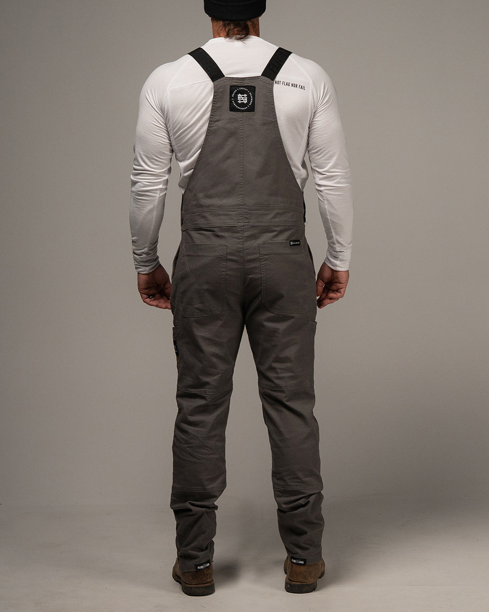 FOREVER OVERALLS - GREY – FLAG NOR FAIL