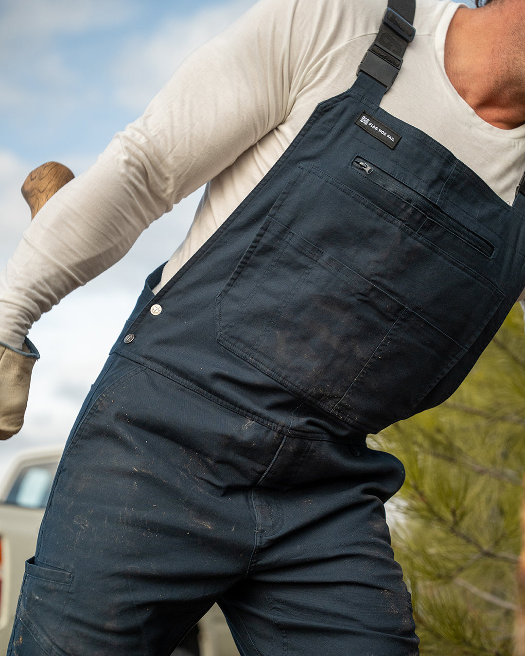 FOREVER OVERALLS - NAVY