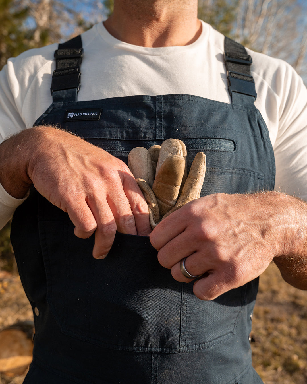 FOREVER OVERALLS - NAVY