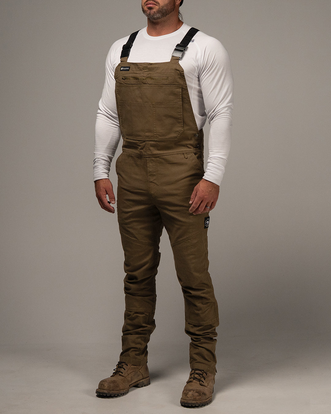 FOREVER OVERALLS - OLIVE