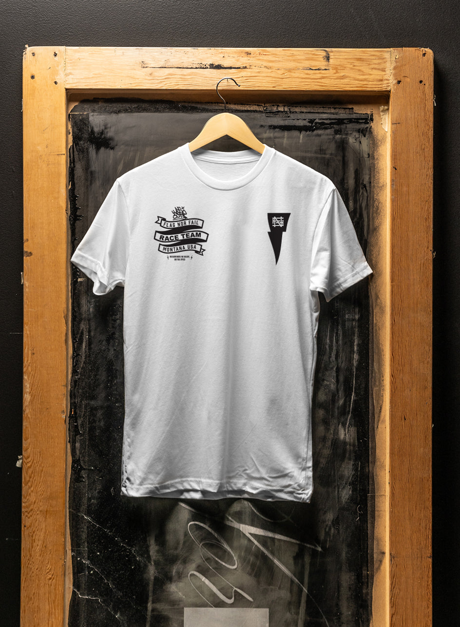 RACE TEAM TEE - WHITE