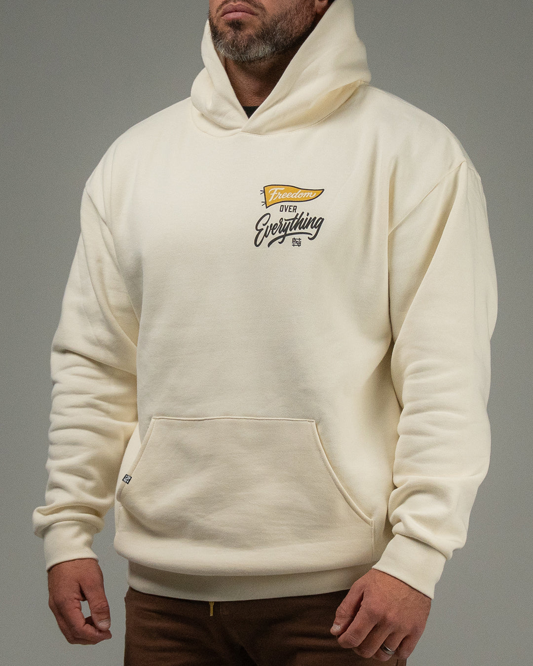 SUNRADER FREEDOM HOODIE - CREAM