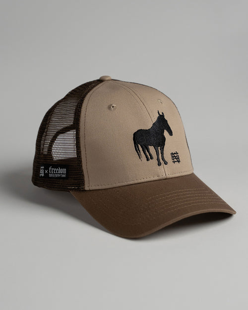 OSCAR TRUCKER HAT - TAN