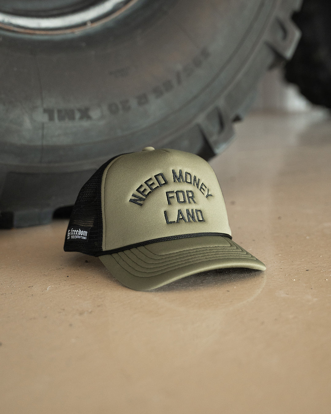 NMFL FOAM TRUCKER - OLIVE
