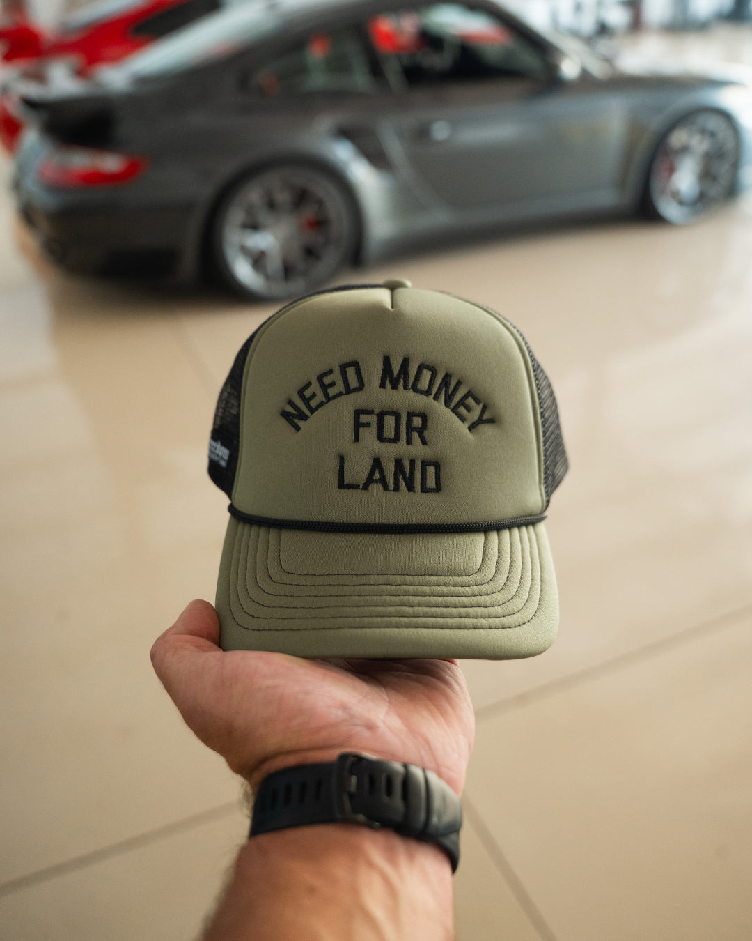 NMFL FOAM TRUCKER - OLIVE