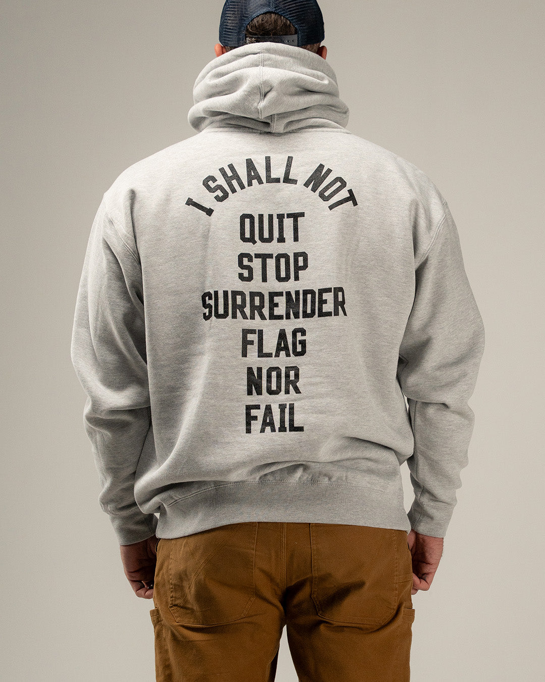 ANTHEM HOODIE - HEATHER GREY