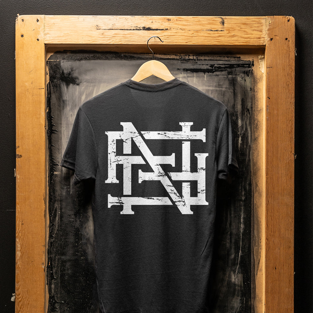 ROCKER ARCH TEE - BLACK