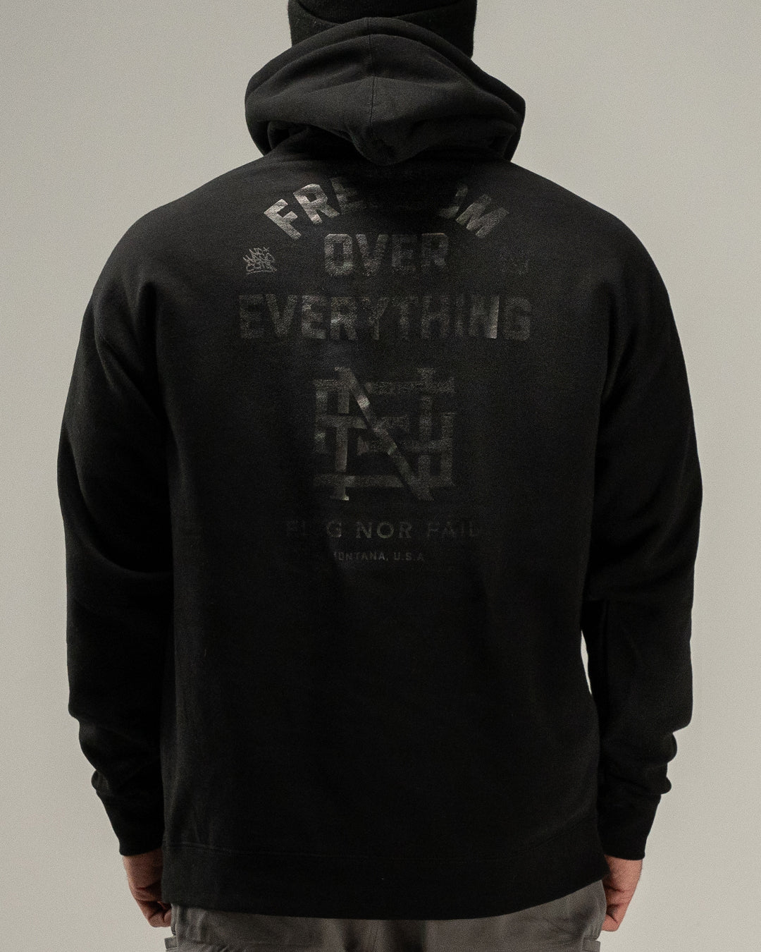 FREEDOM HOODIE - BLACK