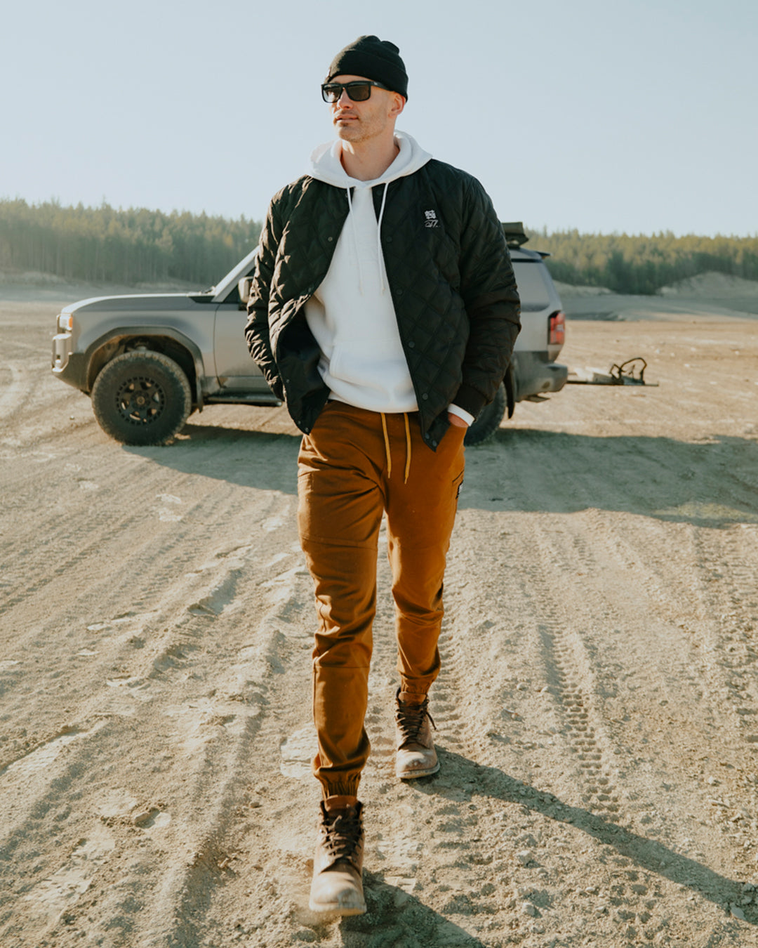 GOAT JOGGER - SADDLE