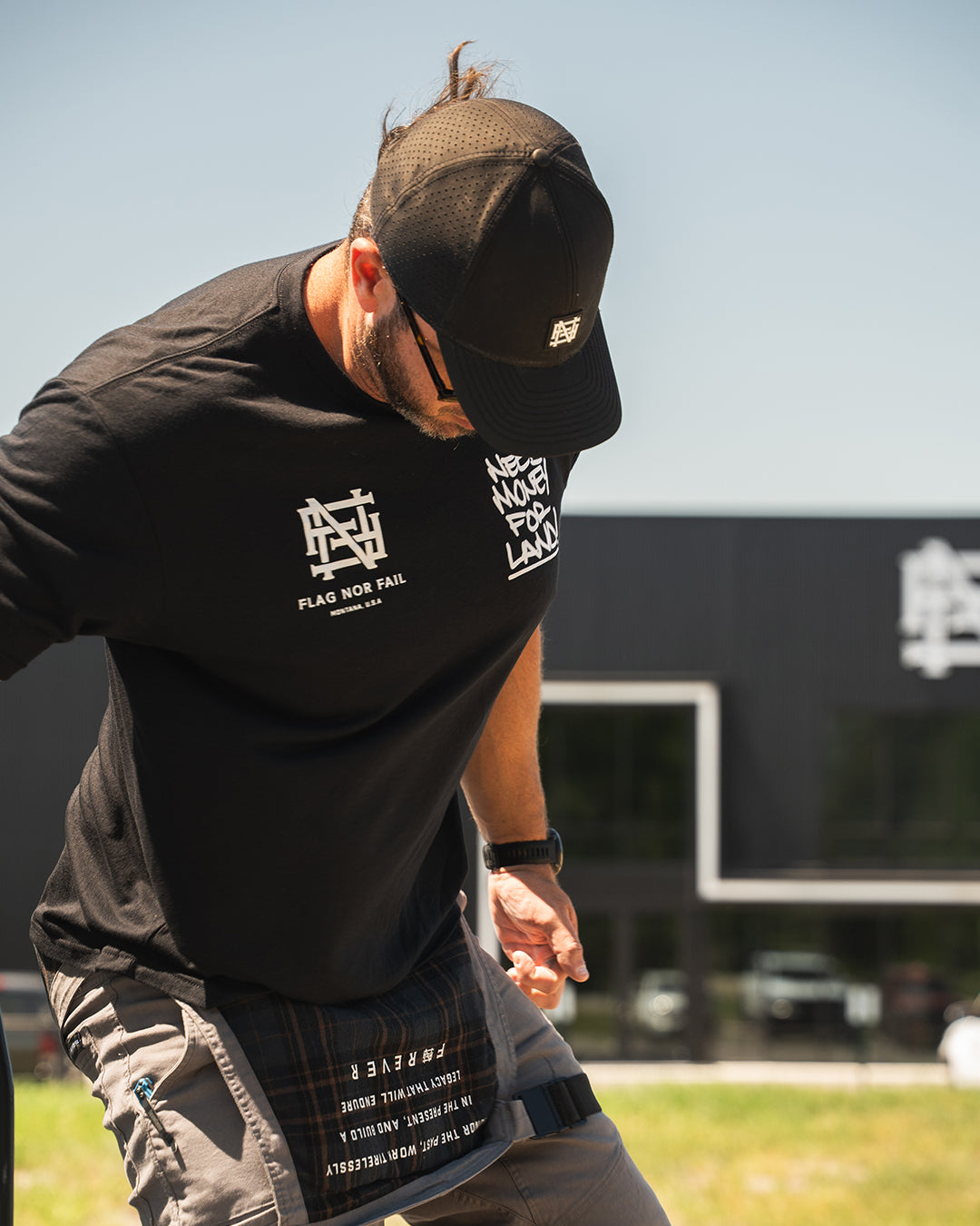 NEED MONEY FOR LAND SCRIPT TEE - BLACK