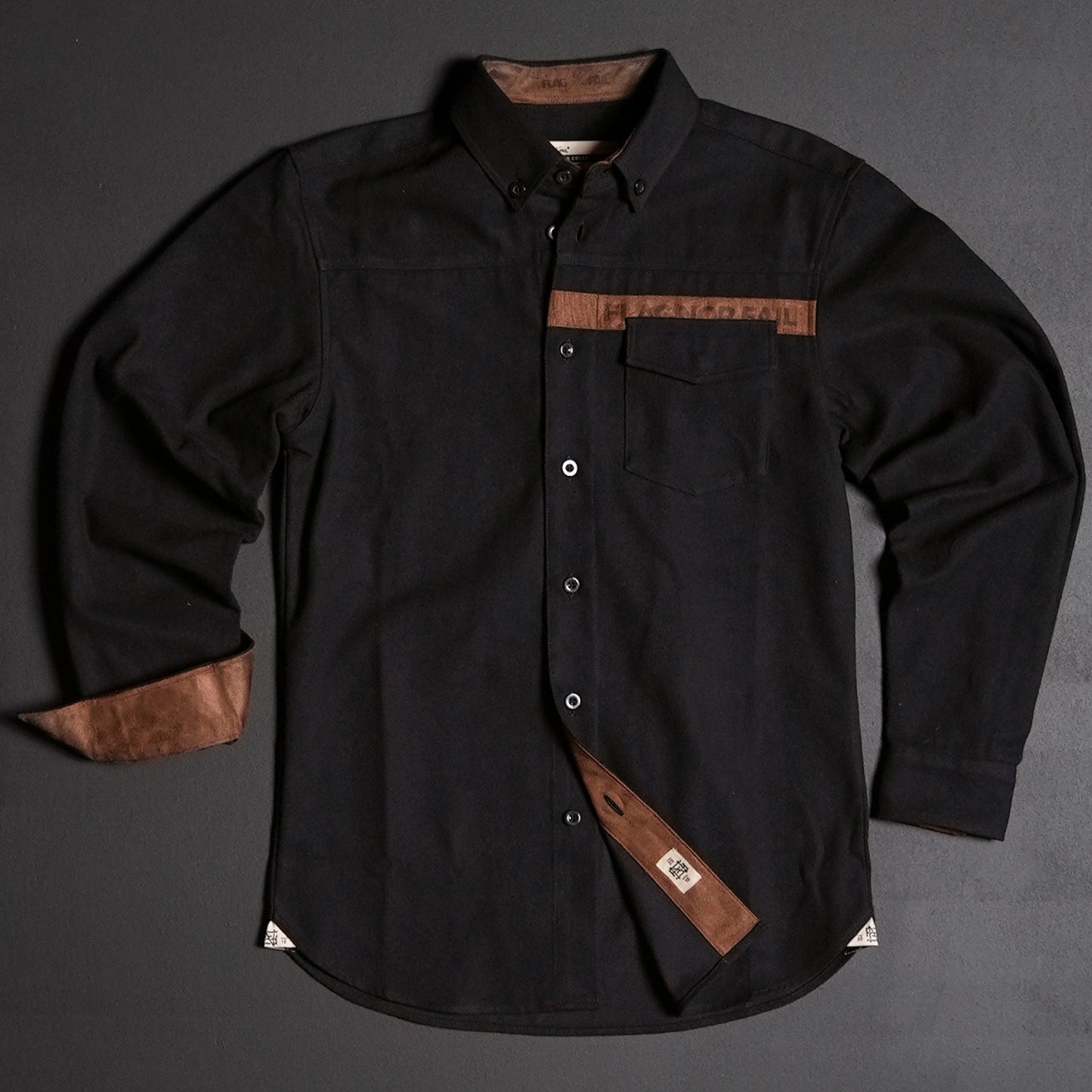 MEN'S FOREVER FLANNEL - BLACK