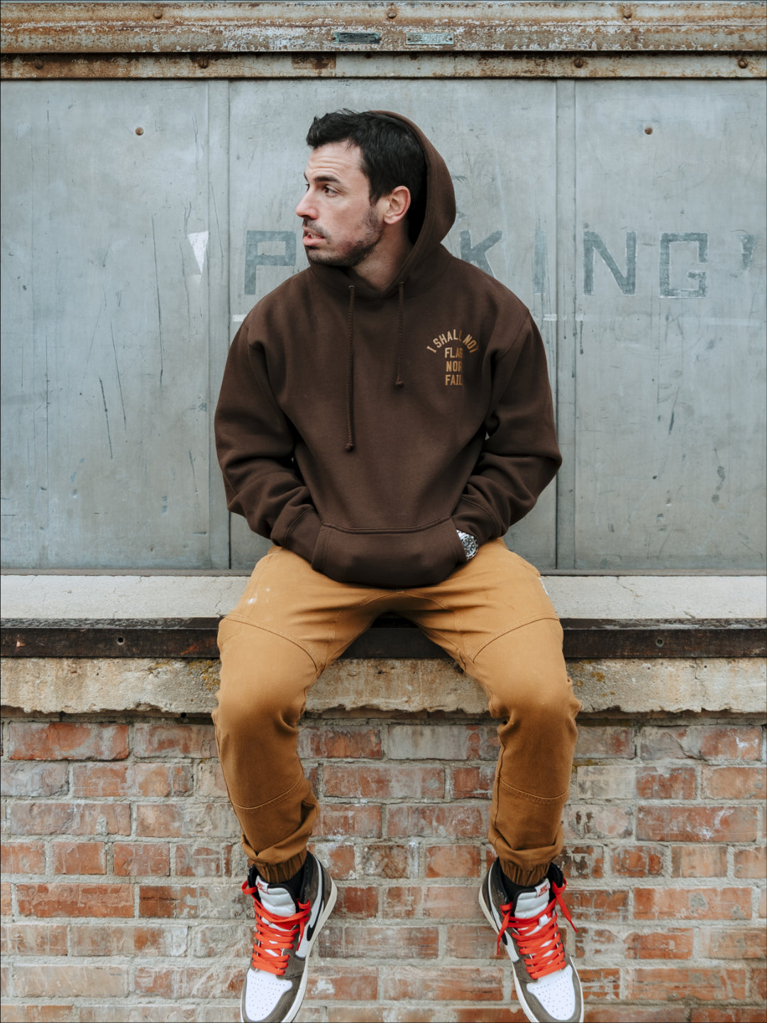 ANTHEM HOODIE - BROWN