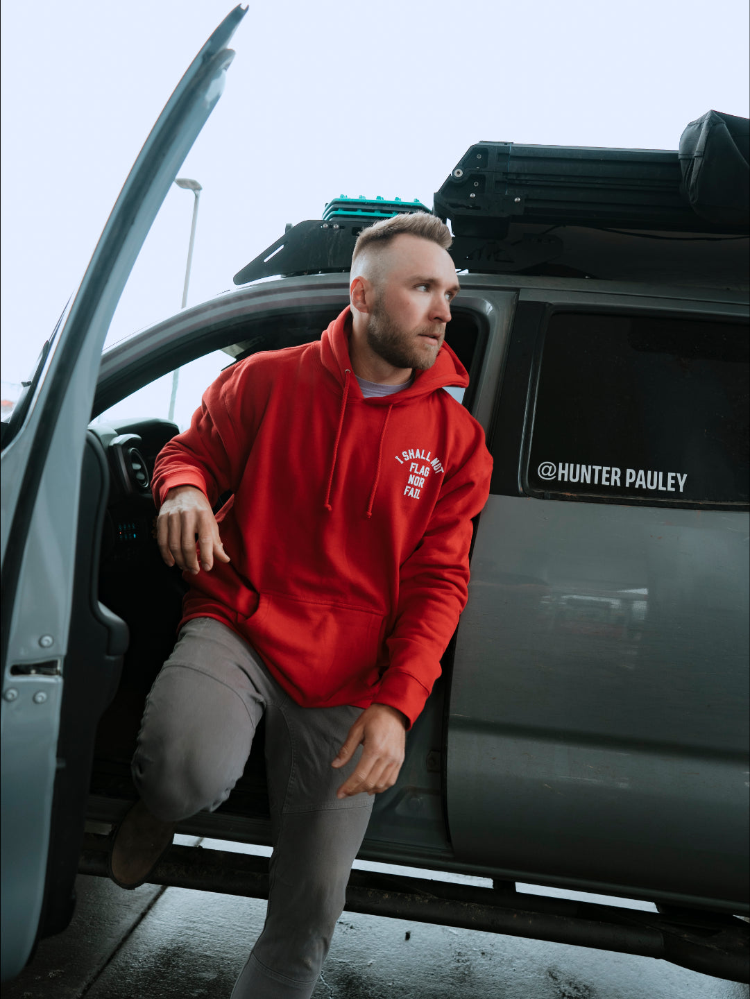 ANTHEM HOODIE - RED