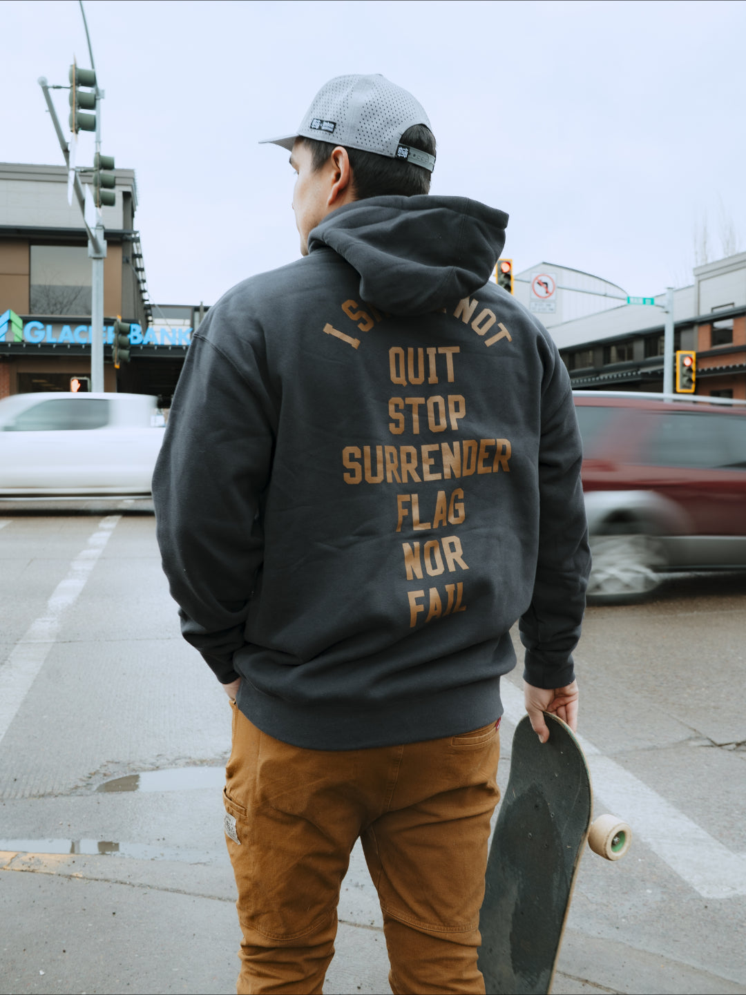 ANTHEM HOODIE - SLATE