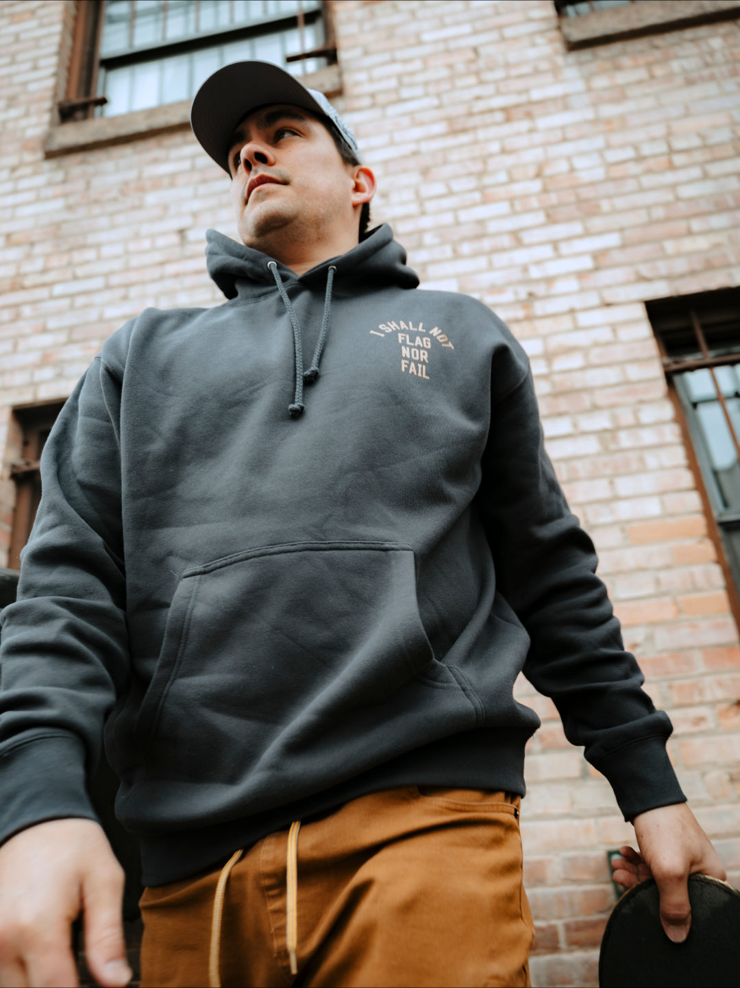 ANTHEM HOODIE - SLATE