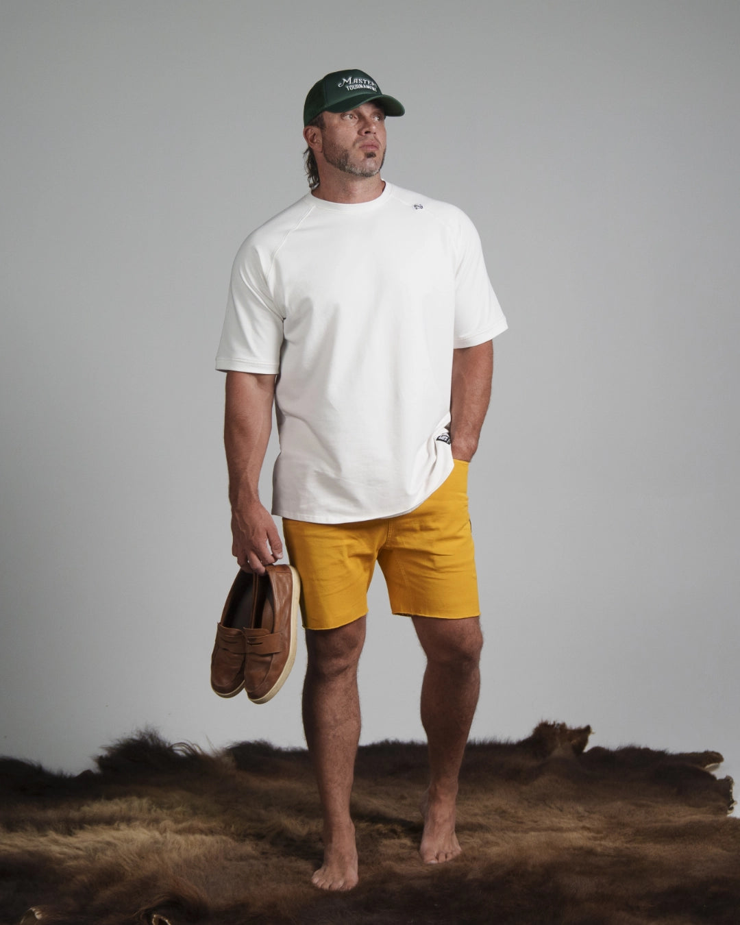 GOAT SHORTS - GOLD