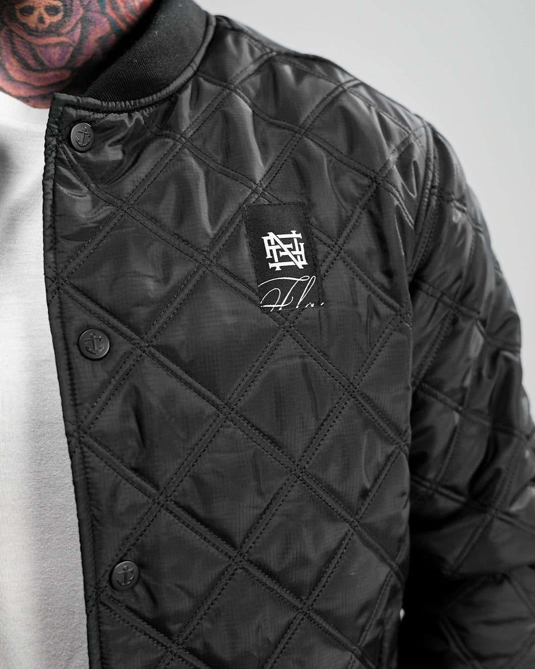 BOMBER JACKET - BLACK