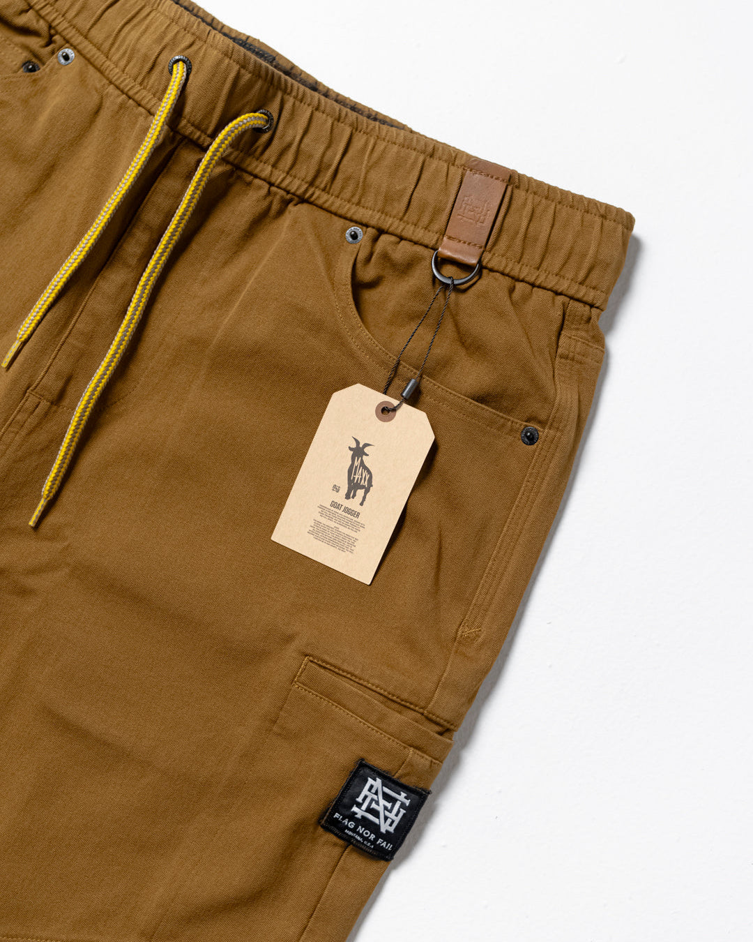 GOAT JOGGER - SADDLE