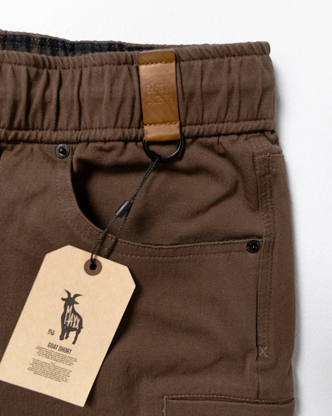 GOAT SHORTS - CHOCOLATE