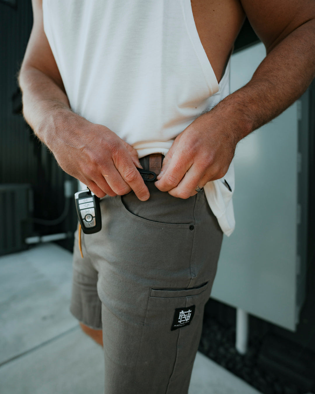 GOAT SHORTS - GREY