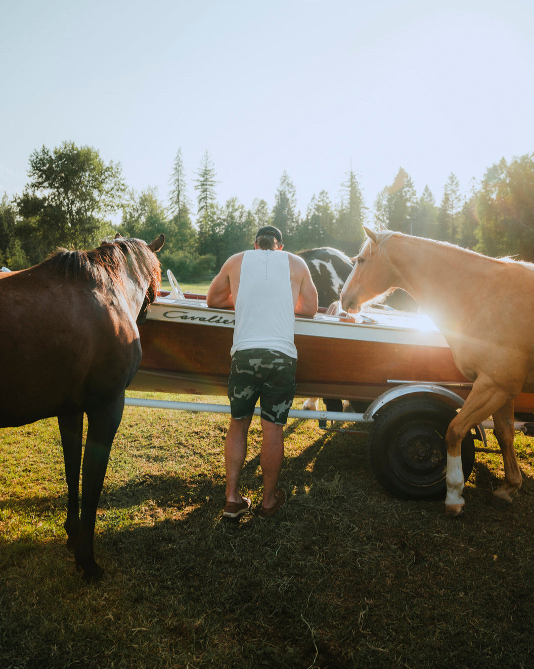 GOAT SHORTS - TRADITIONAL CAMO