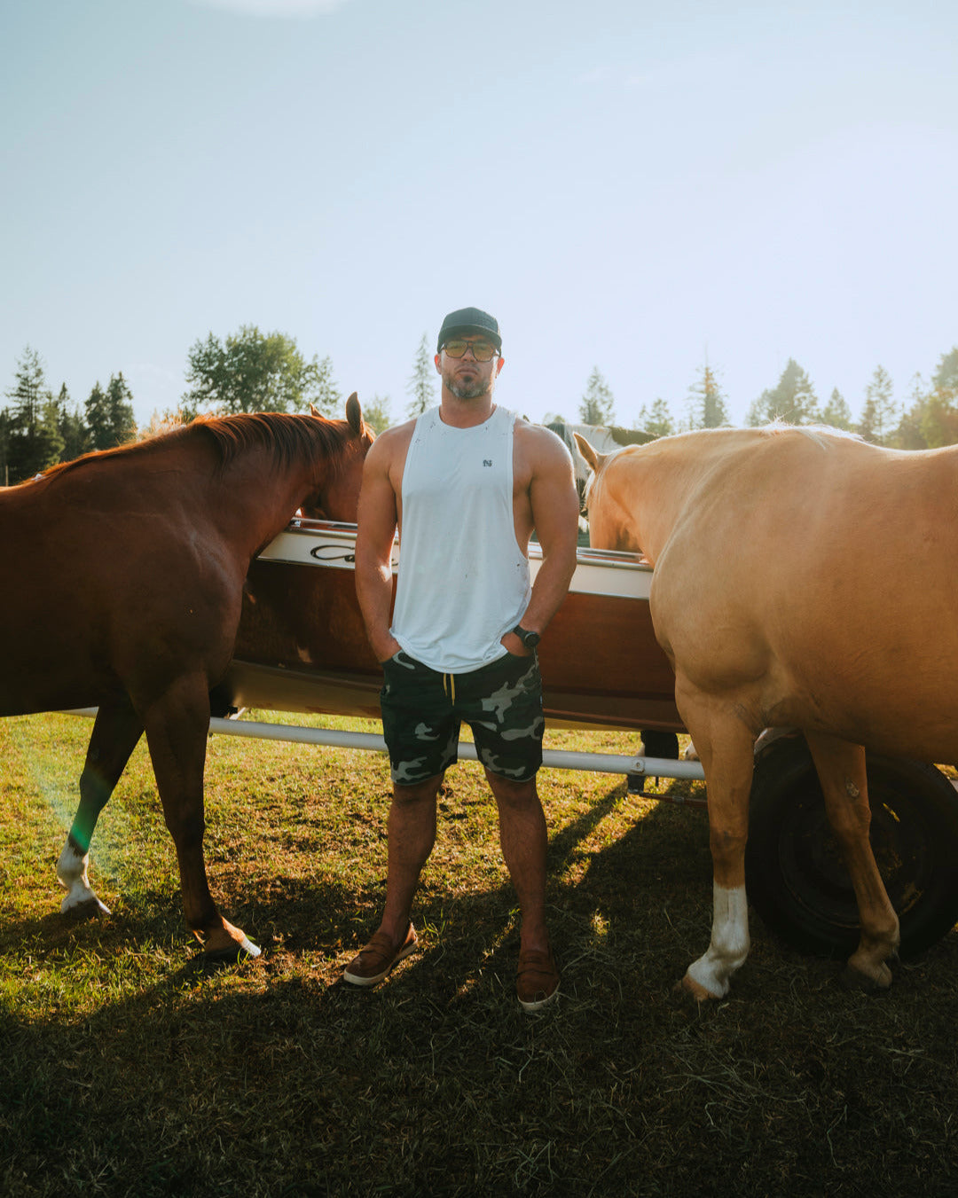 GOAT SHORTS - TRADITIONAL CAMO