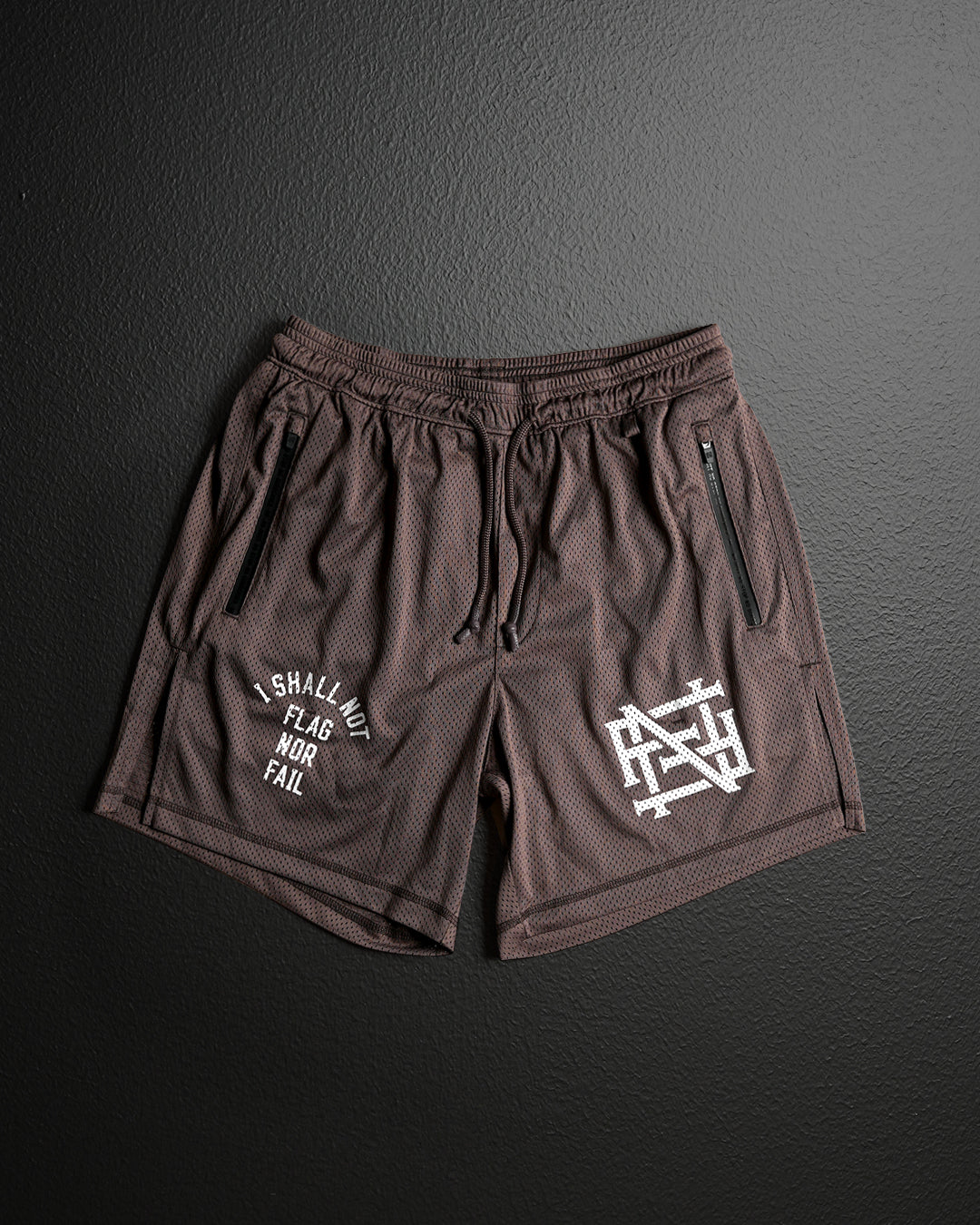 MENS MOMENTUM MESH SHORTS - EARTH