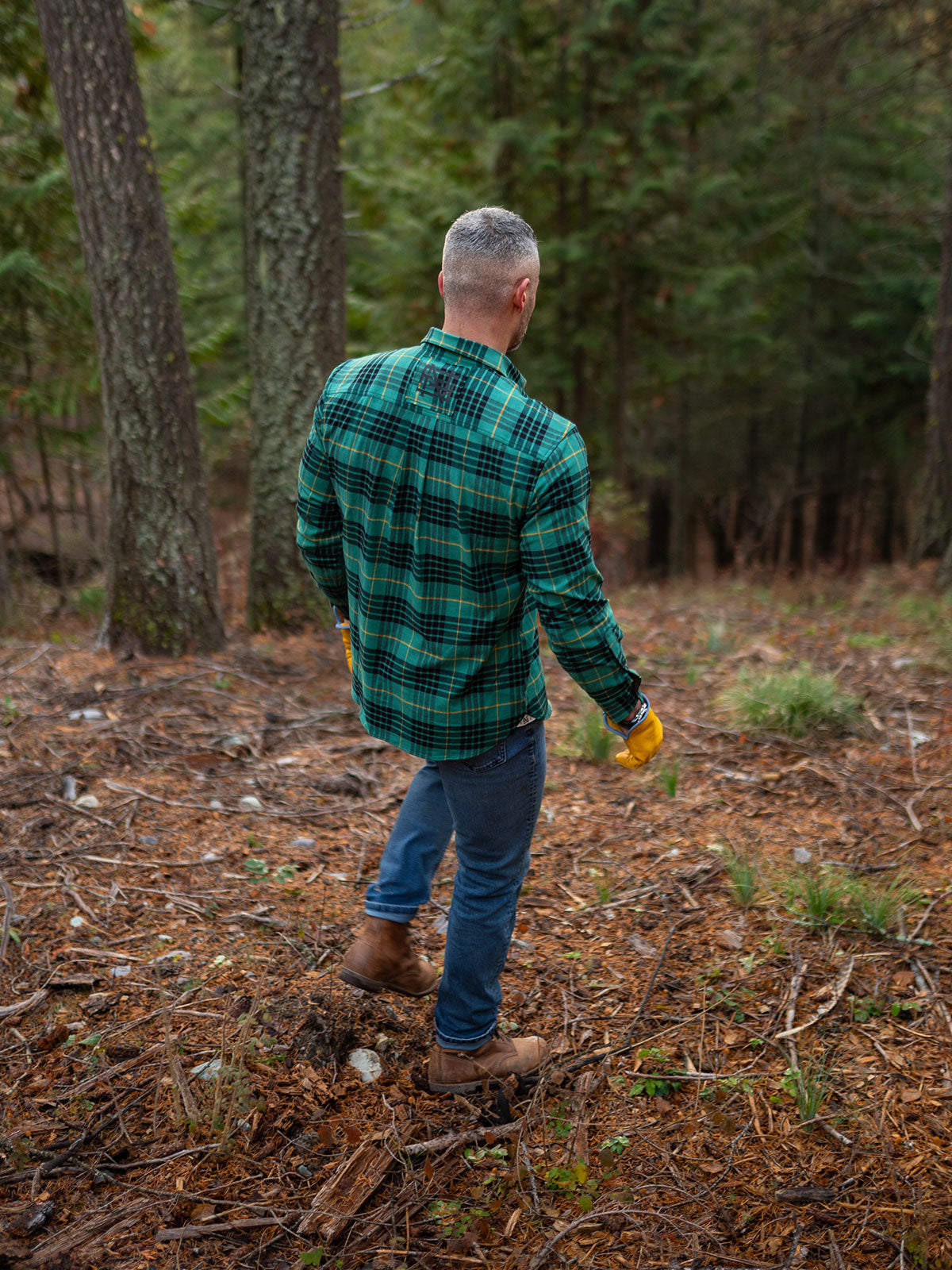 MIDWEIGHT FOREVER FLANNEL-GREEN