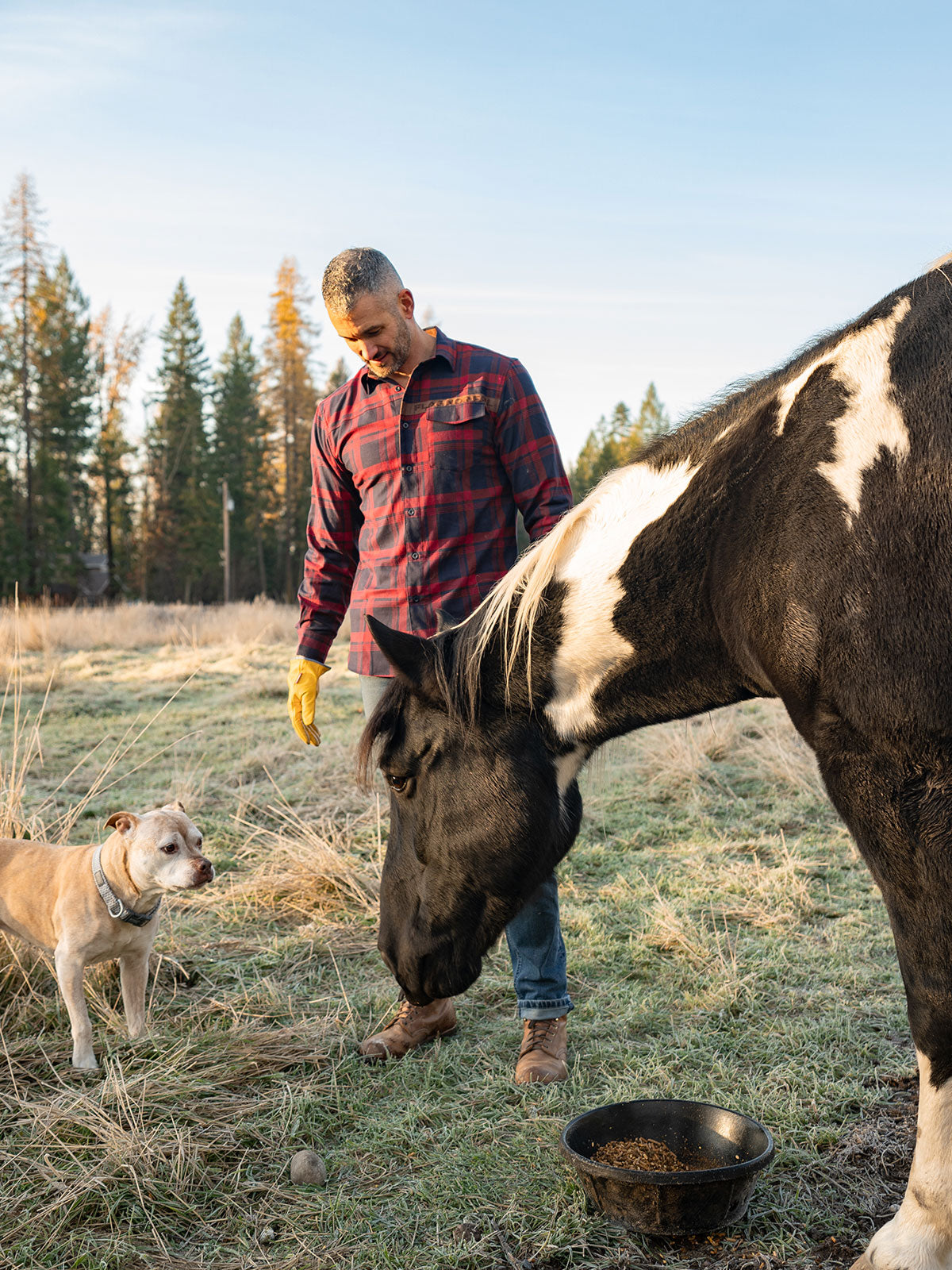 MIDWEIGHT FOREVER FLANNEL - RED