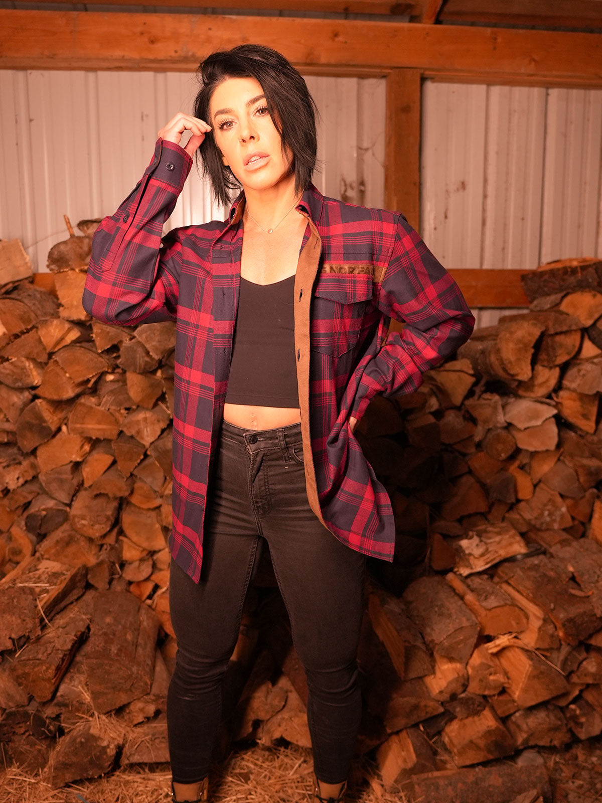 MIDWEIGHT FOREVER FLANNEL - RED