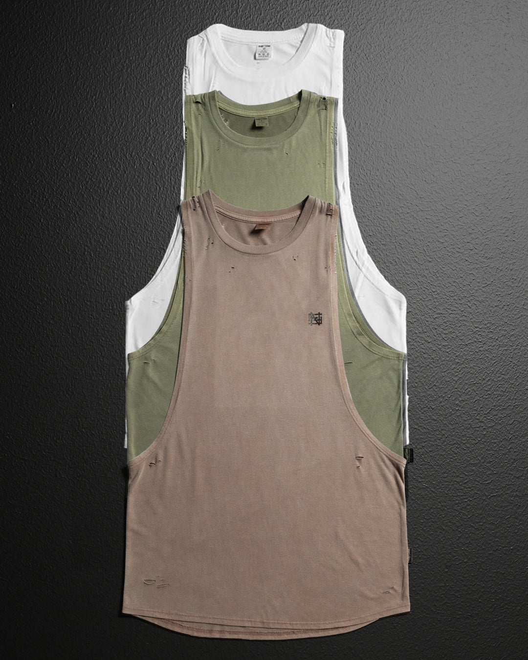 MOTO DISTRESSED BRO TANK BUNDLE